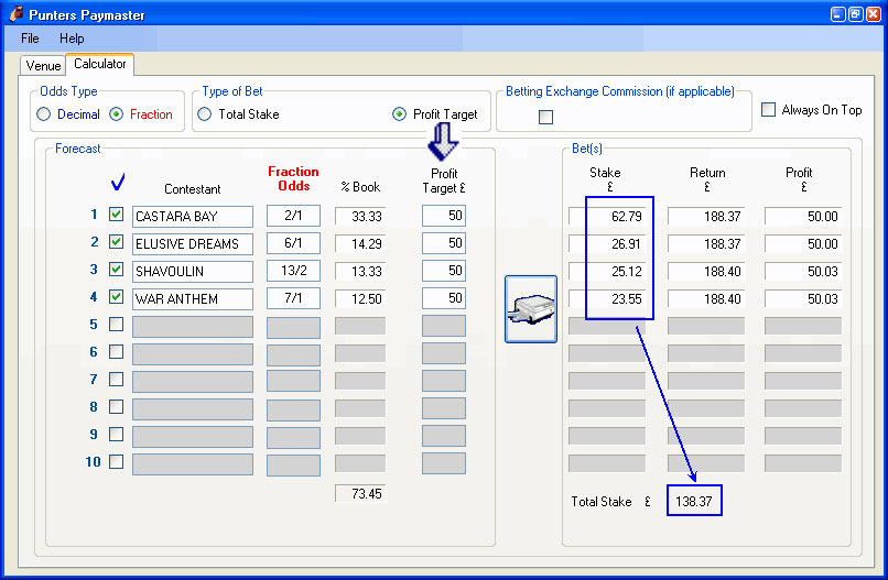 Calculation 1